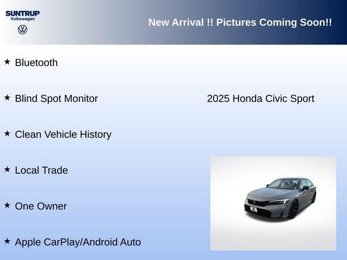 2025 Honda Civic Sport
