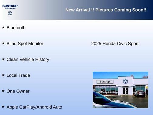 2025 Honda Civic Sport