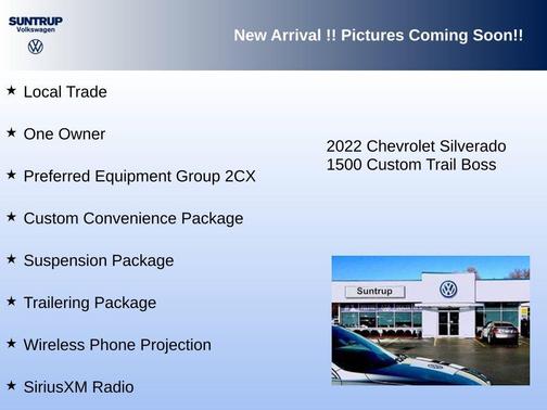2022 Chevrolet Silverado 1500 Custom Trail Boss
