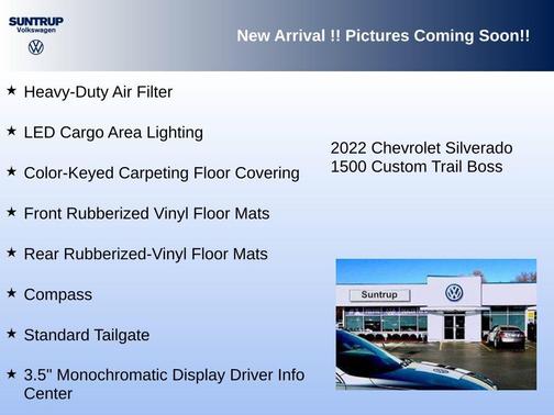 2022 Chevrolet Silverado 1500 Custom Trail Boss