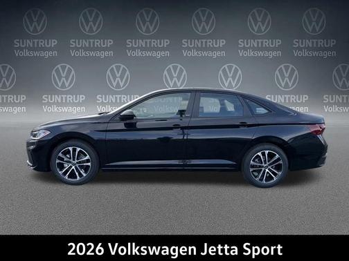 Deep Black Pearl 2026 Volkswagen Jetta 1.4T S
