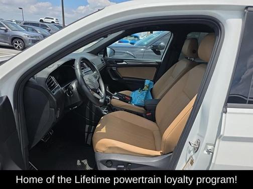 Opal White 2023 Volkswagen Tiguan 2.0T SE R-Line Black