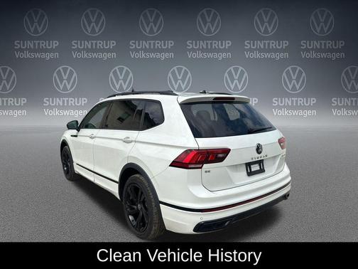 Opal White 2023 Volkswagen Tiguan 2.0T SE R-Line Black