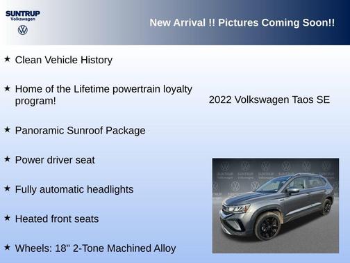 2022 Volkswagen Taos 1.5T SE