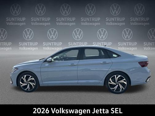 Monument Gray 2026 Volkswagen Jetta 1.4T SEL