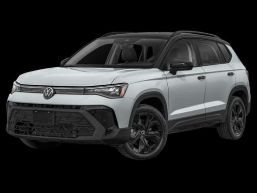Monument Gray w/Deep Black Roof 2026 Volkswagen Taos SE Black