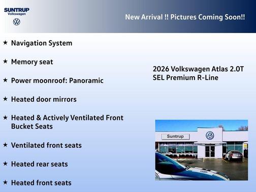 2026 Volkswagen Atlas 2.0T SEL Premium R-Line 4MOTION