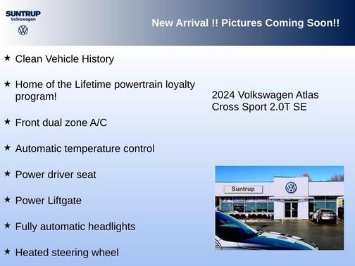 2024 Volkswagen Atlas Cross Sport 2.0T SE w/Technology