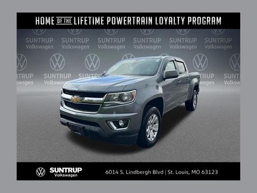 Satin Steel Metallic 2019 Chevrolet Colorado LT