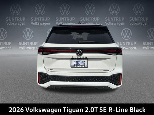 2026 Volkswagen Tiguan 2.0T SE R-Line Black 4MOTION
