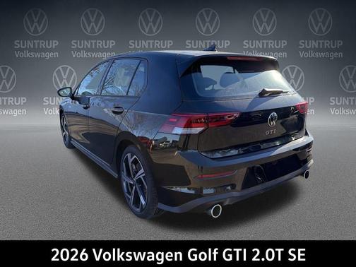 Mythos Black Metallic 2026 Volkswagen Golf GTI 2.0T SE DSG