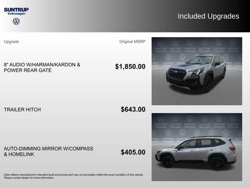 Ice Silver Metallic 2024 Subaru Forester Wilderness