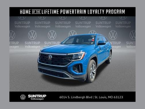 Mountain Lake Blue Metallic 2025 Volkswagen Atlas Cross Sport 2.0T SE