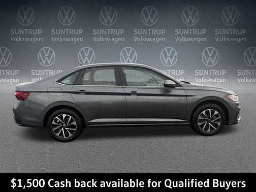 Platinum Gray Metallic 2026 Volkswagen Jetta 1.4T S