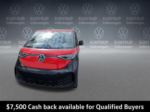 Deep Black Pearl Effect 2025 Volkswagen ID. Buzz Pro S