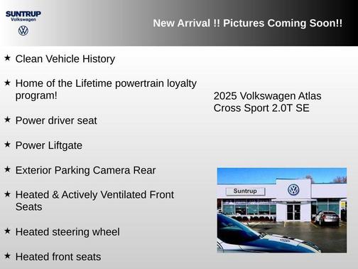 2025 Volkswagen Atlas Cross Sport 2.0T SE w/Technology