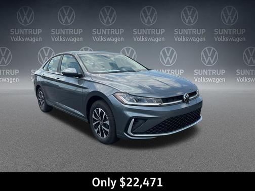 Platinum Gray Metallic 2026 Volkswagen Jetta 1.4T S