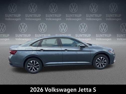 Platinum Gray Metallic 2026 Volkswagen Jetta 1.4T S