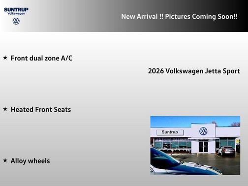 Monterey Blue Pearl 2026 Volkswagen Jetta 1.4T S
