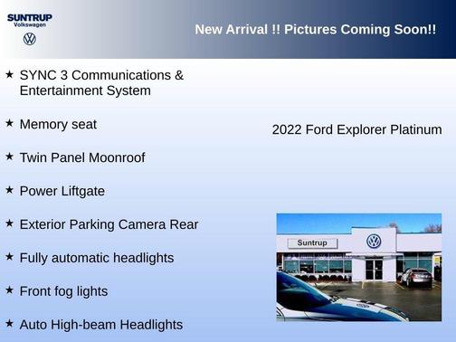 2022 Ford Explorer Platinum