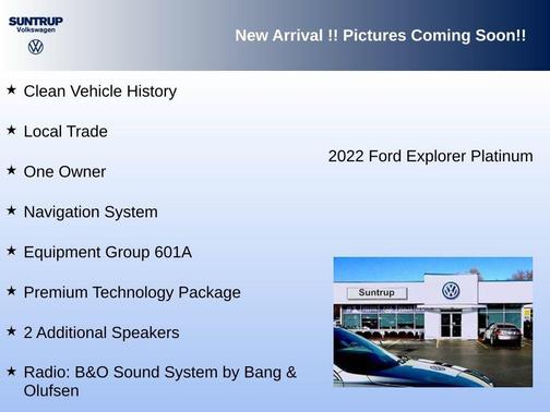 2022 Ford Explorer Platinum