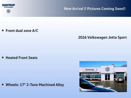 2026 Volkswagen Jetta 1.4T S