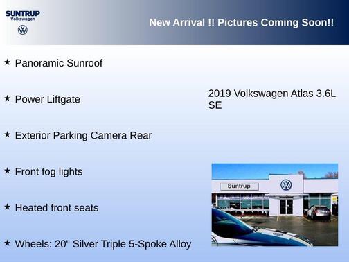 2019 Volkswagen Atlas 3.6L SE w/Technology