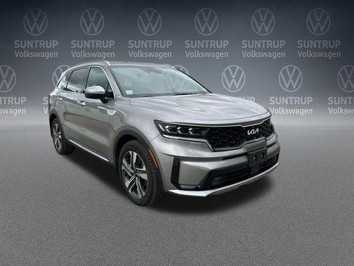Steel Gray 2022 Kia Sorento Plug-In Hybrid SX