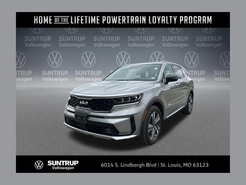 Steel Gray 2022 Kia Sorento Plug-In Hybrid SX