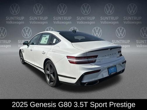 Uyuni White 2025 Genesis G80 3.5T Sport Prestige AWD