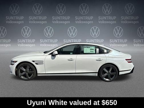 Uyuni White 2025 Genesis G80 3.5T Sport Prestige AWD