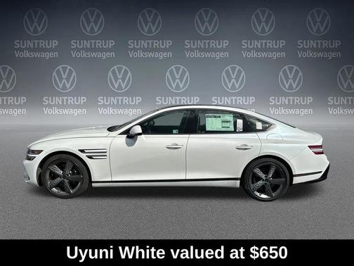 Uyuni White 2025 Genesis G80 3.5T Sport Prestige AWD
