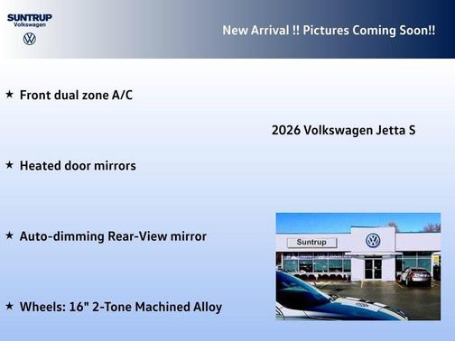 2026 Volkswagen Jetta 1.4T S