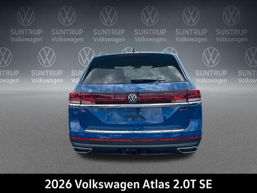Mountain Lake Blue Metallic 2026 Volkswagen Atlas 2.0T SE w/Technology 4MOTION