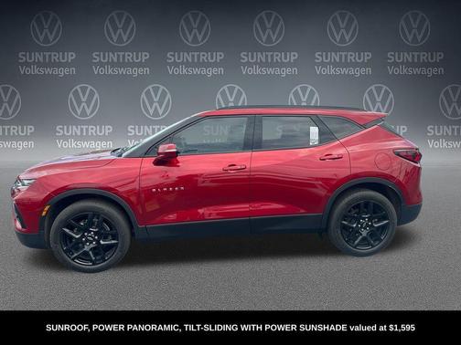 Cherry Red Tintcoat 2022 Chevrolet Blazer 3LT