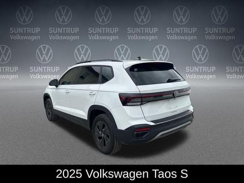 Pure White 2025 Volkswagen Taos 1.5T S