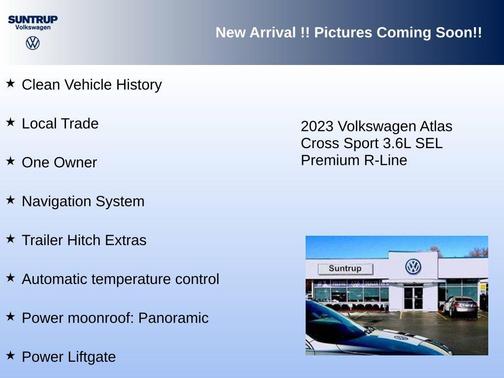 2023 Volkswagen Atlas Cross Sport 3.6L V6 SEL Premium R-Line