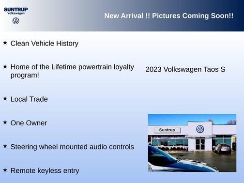 2023 Volkswagen Taos 1.5T S