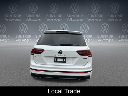 Opal White Pearl 2024 Volkswagen Tiguan 2.0T SE R-Line Black 4MOTION