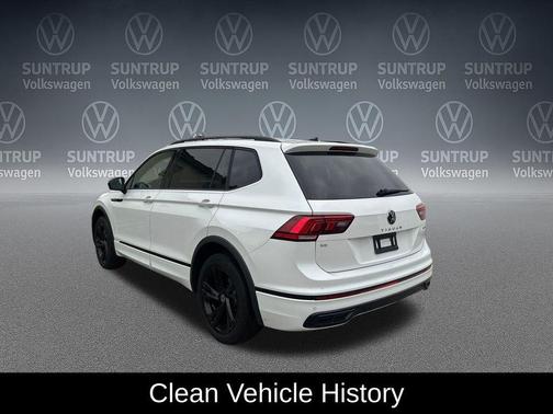 Opal White Pearl 2024 Volkswagen Tiguan 2.0T SE R-Line Black 4MOTION