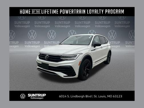 Opal White Pearl 2024 Volkswagen Tiguan 2.0T SE R-Line Black 4MOTION