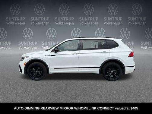 Opal White Pearl 2024 Volkswagen Tiguan 2.0T SE R-Line Black 4MOTION