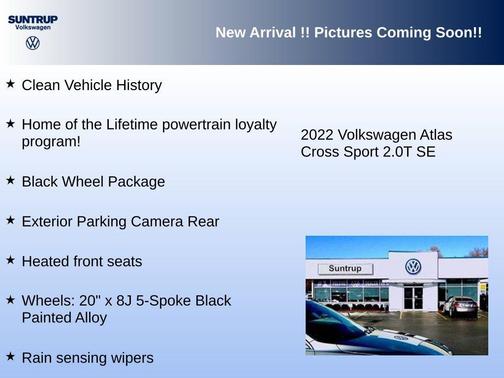 2022 Volkswagen Atlas Cross Sport 2.0T SE w/Technology 4MOTION
