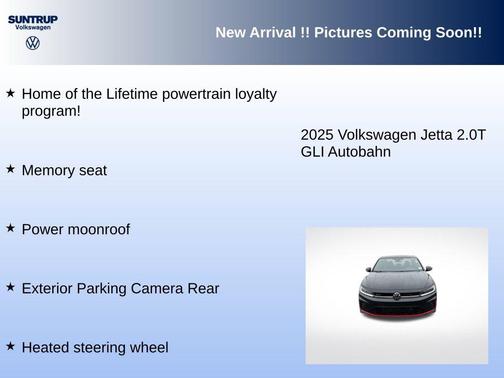 2025 Volkswagen Jetta GLI 2.0T Autobahn
