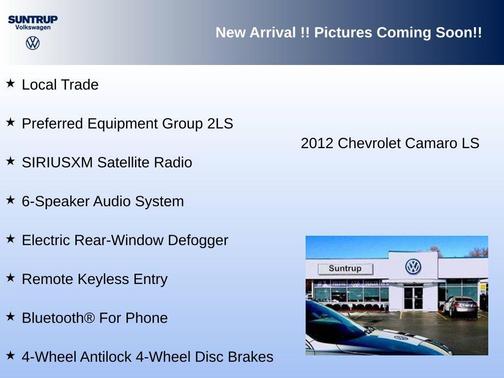 2012 Chevrolet Camaro 2LS
