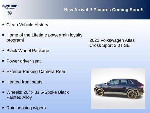 2022 Volkswagen Atlas Cross Sport 2.0T SE w/Technology 4MOTION