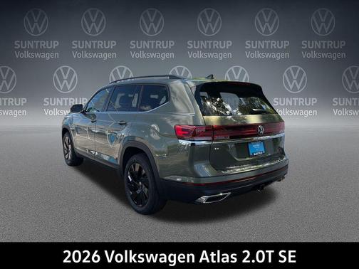 Avocado Green Pearl 2026 Volkswagen Atlas 2.0T SE w/Technology 4MOTION