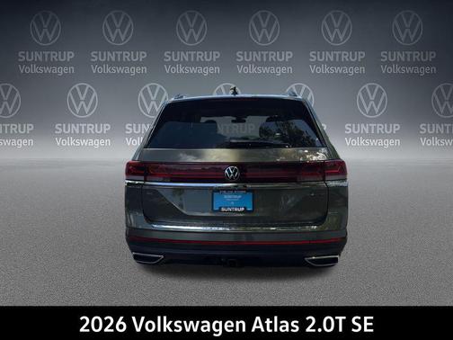 Avocado Green Pearl 2026 Volkswagen Atlas 2.0T SE w/Technology 4MOTION
