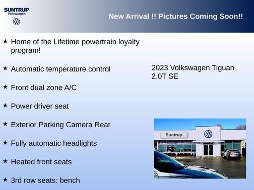 2023 Volkswagen Tiguan 2.0T SE