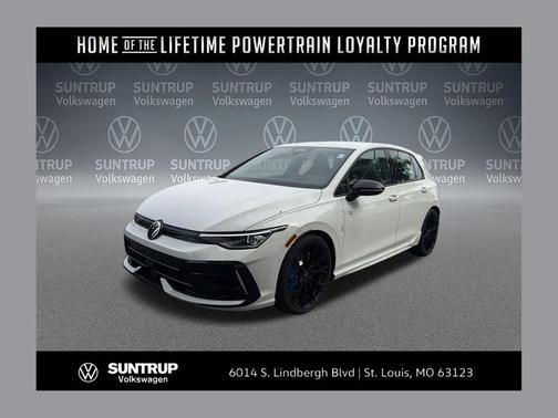 pure white 2026 Volkswagen Golf R 2.0T DSG